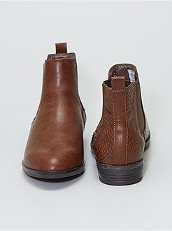 Botas tipo 'Chelsea' - Kiabi