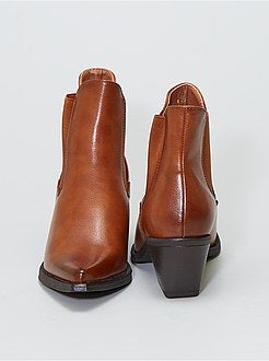 Botas westerns com salto - Kiabi