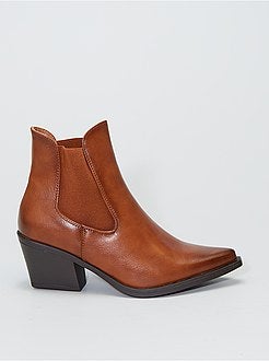 Botas westerns com salto - Kiabi