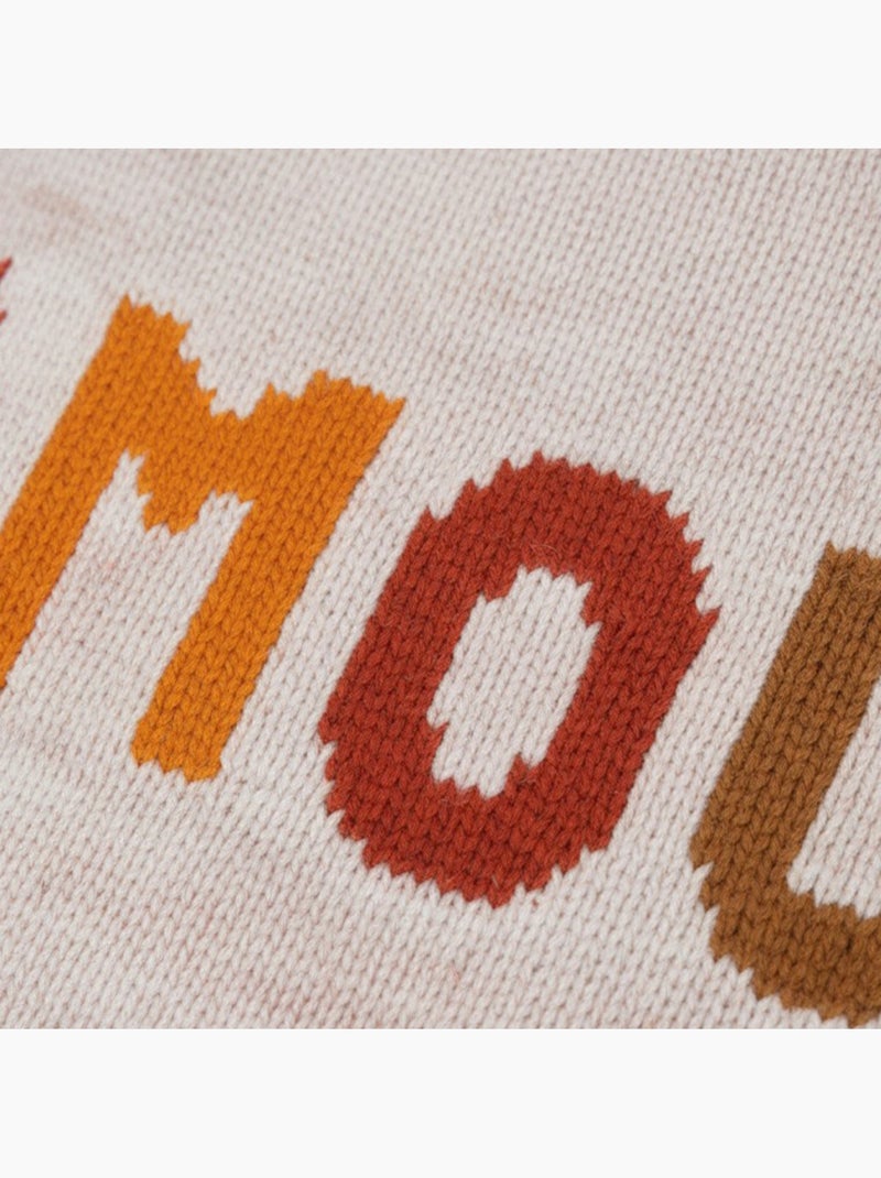 Botija de água quente com capa de malha Amor Bege - Kiabi