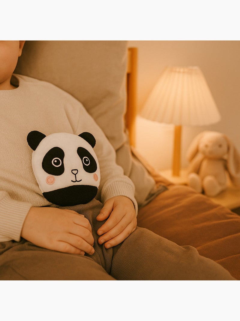 Botija térmica de alívio em forma de panda Preto Branco - Kiabi
