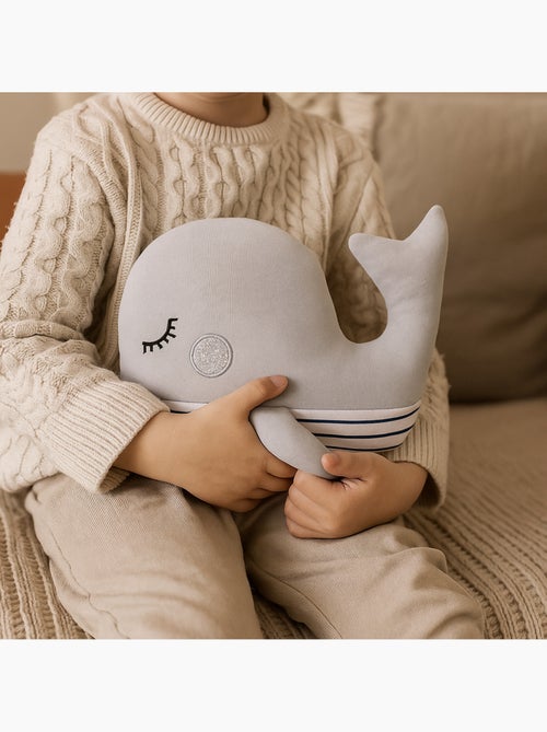 Botija térmica de peluche 2 em 1 em forma de baleia - Kiabi