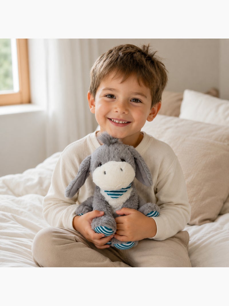 Botija térmica de peluche 2 em 1 em forma de burro Cinza - Kiabi