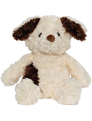 Botija térmica de peluche 2 em 1 em forma de cão