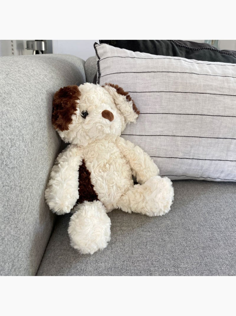 Botija térmica de peluche 2 em 1 em forma de cão Bege - Kiabi