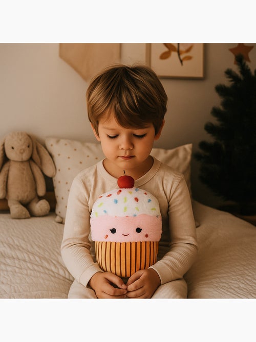 Botija térmica de peluche 2 em 1 em forma de cupcake - Kiabi