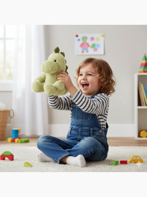 Botija térmica de peluche 2 em 1 em forma de dinossauro - Kiabi