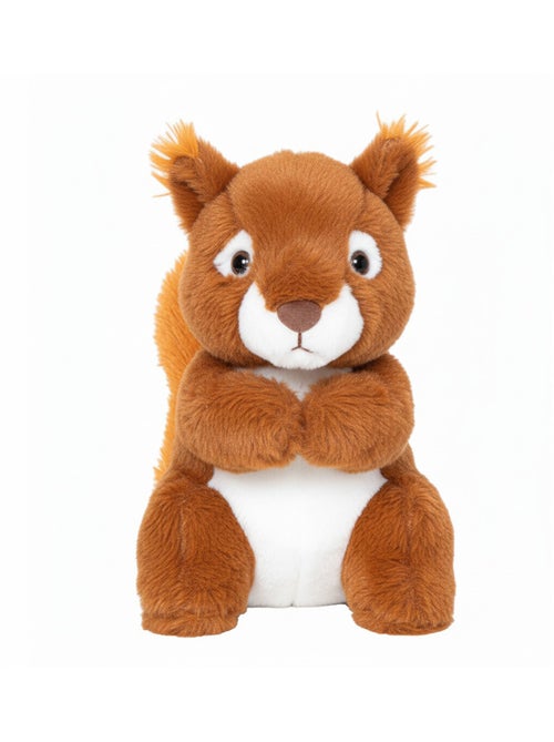 Botija térmica de peluche 2 em 1 em forma de esquilo - Kiabi