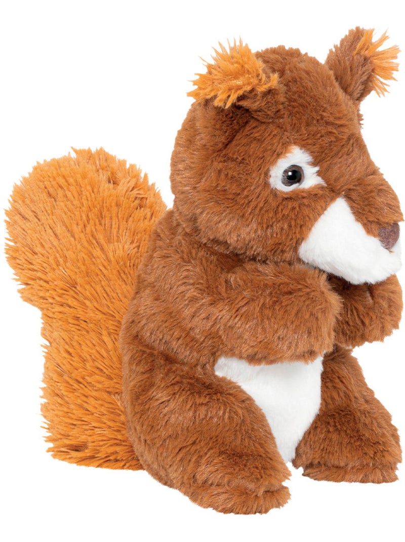 Botija térmica de peluche 2 em 1 em forma de esquilo Castanho - Kiabi