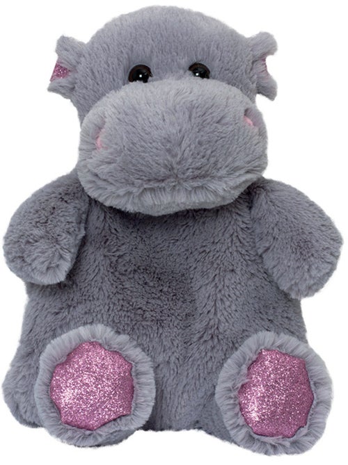 Botija térmica de peluche 2 em 1 em forma de hipopótamo - Kiabi