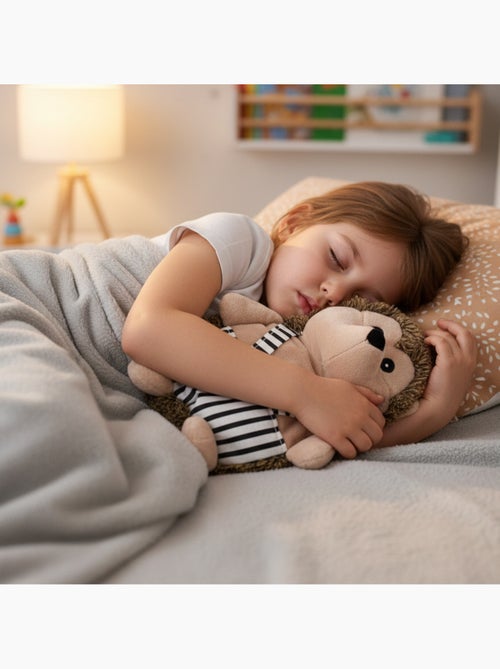 Botija térmica de peluche 2 em 1 em forma de ouriço - Kiabi