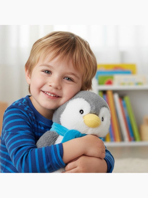 Botija térmica de peluche 2 em 1 em forma de pinguim - Kiabi