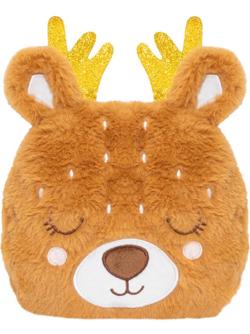 Botija térmica de peluche 2 em 1 em forma de rena - Kiabi