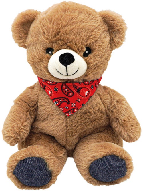 Botija térmica de peluche 2 em 1 em forma de urso - Kiabi