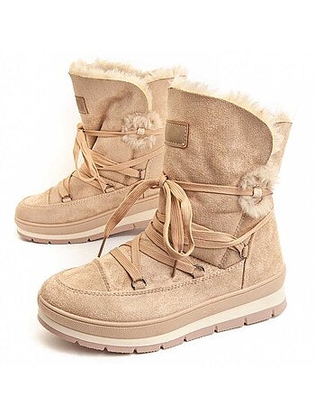 Botim De Plataforma Material Sintético Montevita