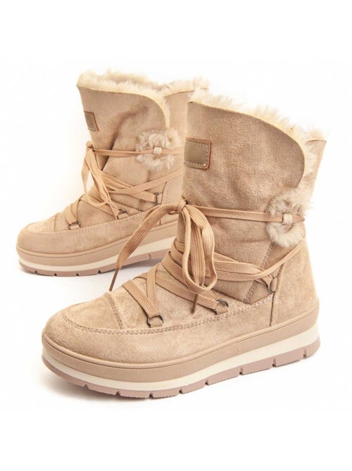 Botim De Plataforma Material Sintético Montevita - Kiabi