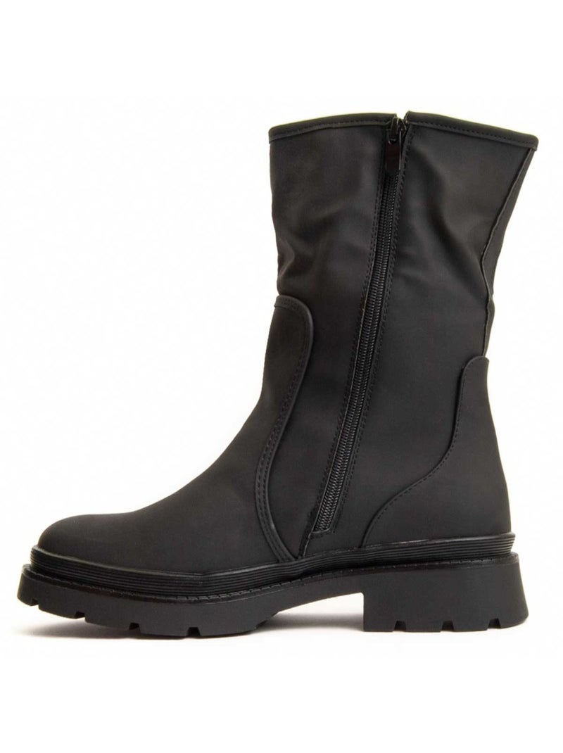 Botim De Plataforma Material Sintético Montevita Preto - Kiabi