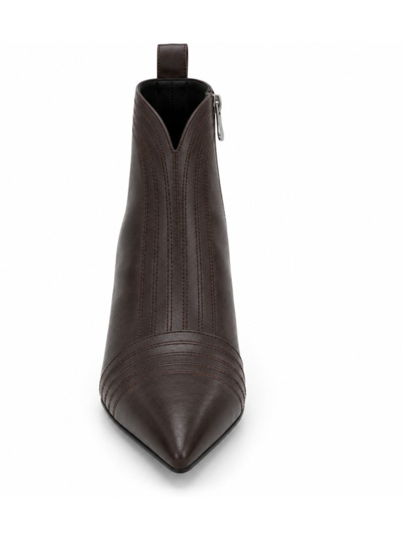 Botim material sintético montevita Castanho - Kiabi