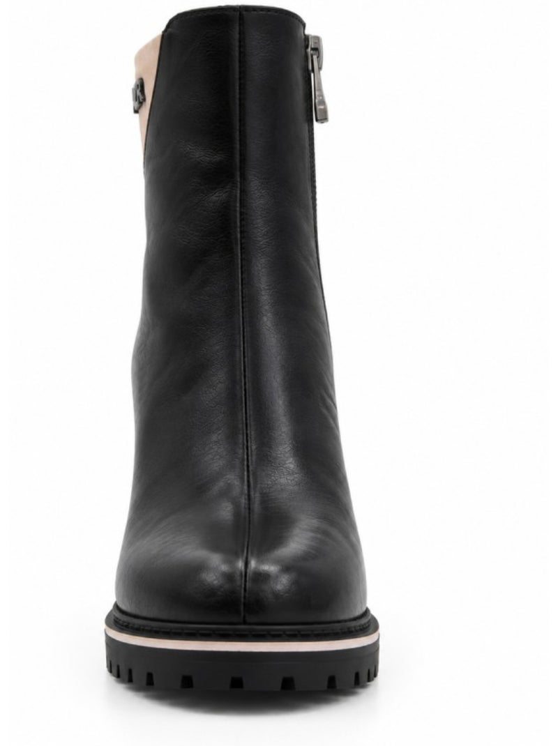 Botim material sintético montevita Preto - Kiabi
