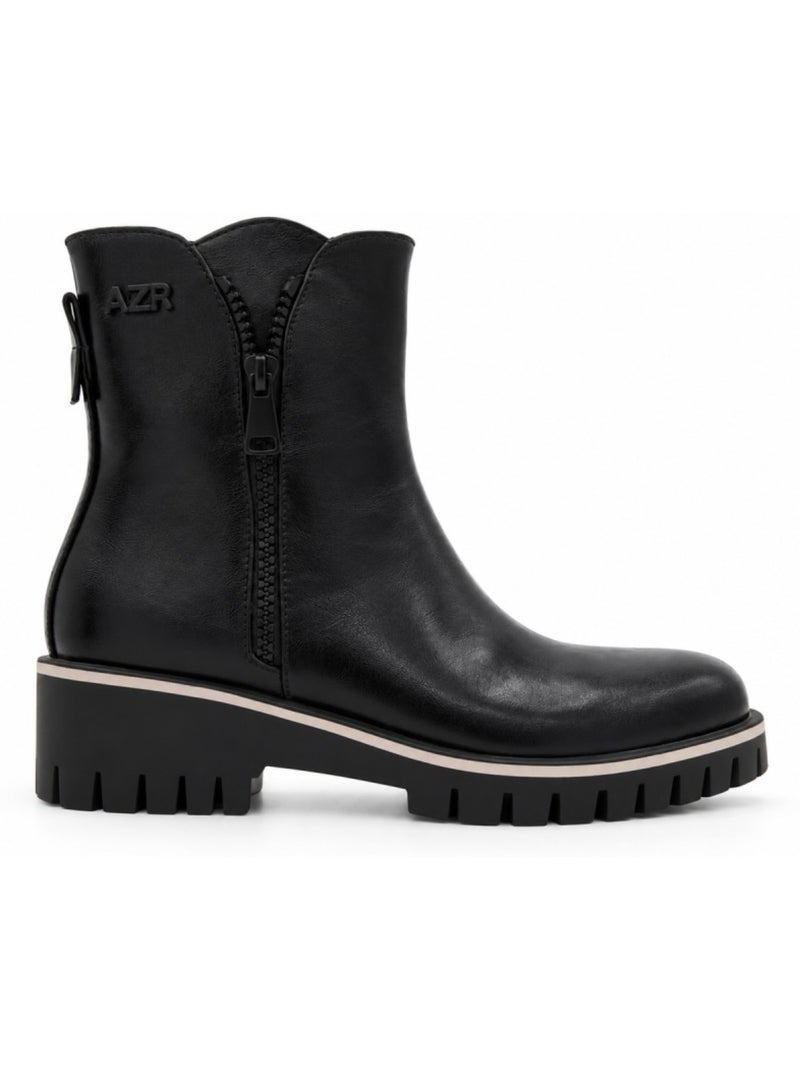 Botim material sintético montevita Preto - Kiabi