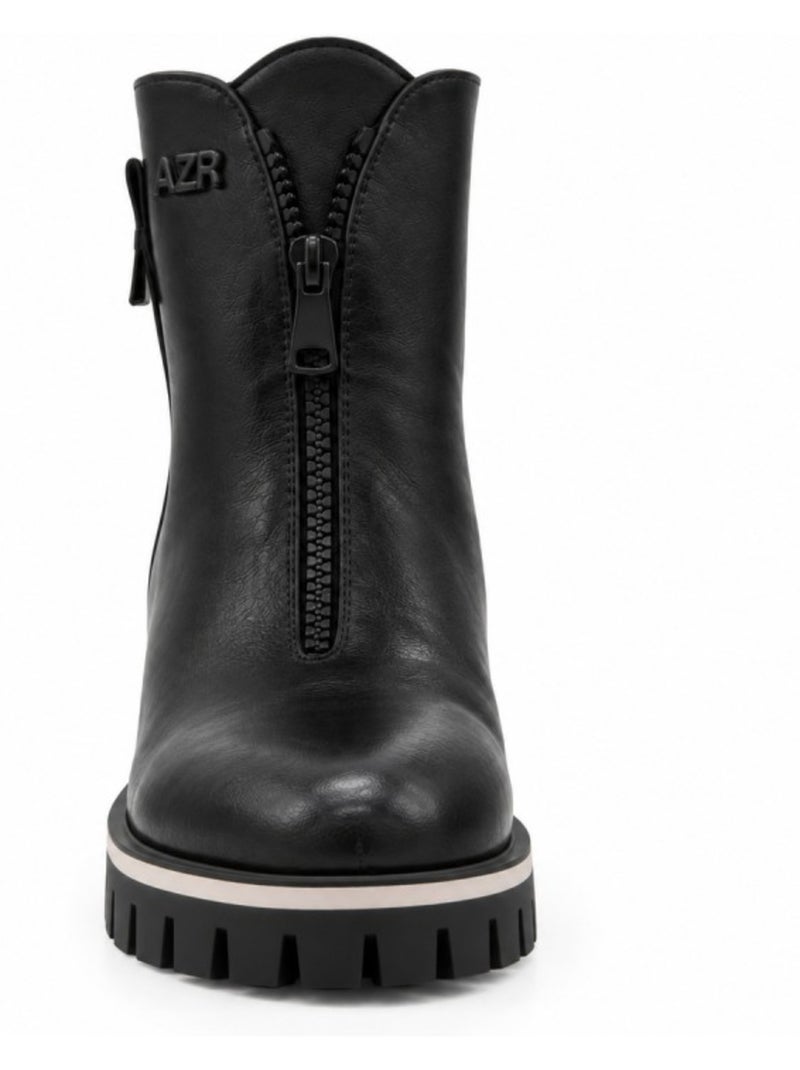 Botim material sintético montevita Preto - Kiabi