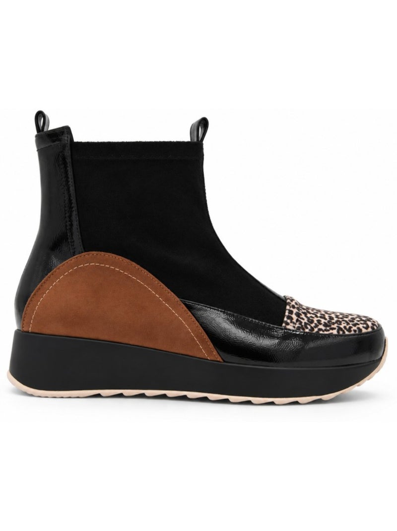 Botim material sintético montevita Preto - Kiabi