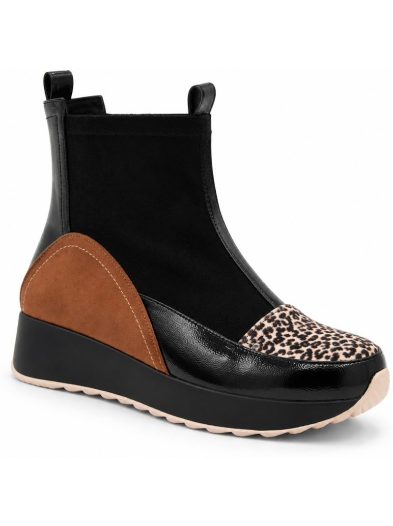 Botim material sintético montevita Preto - Kiabi