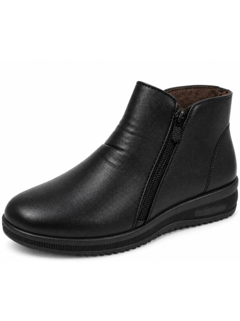 Botim material sintético montevita Preto - Kiabi