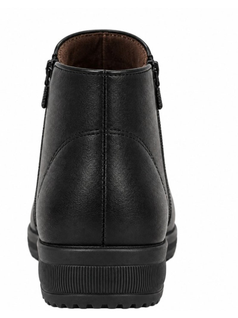 Botim material sintético montevita Preto - Kiabi
