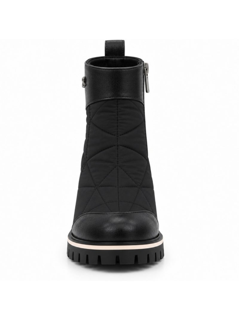 Botim material sintético montevita Preto - Kiabi