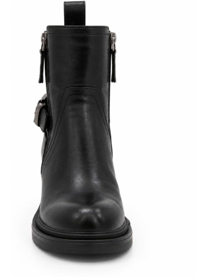 Botim material sintético montevita Preto - Kiabi