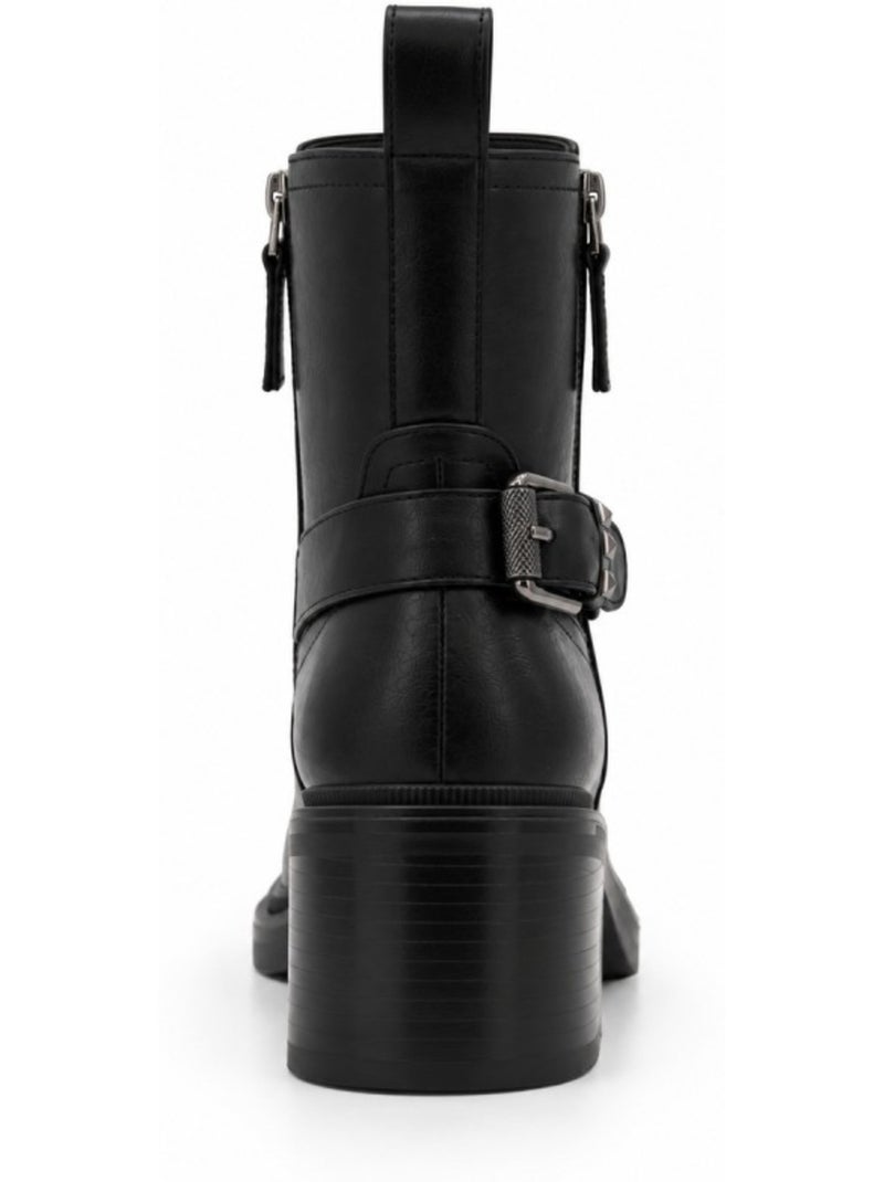 Botim material sintético montevita Preto - Kiabi