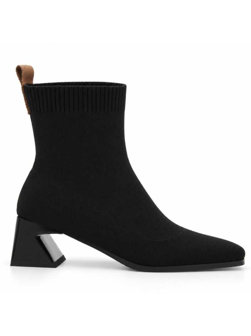 Botim material sintético montevita Preto - Kiabi