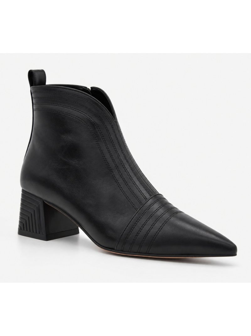 Botim material sintético montevita Preto - Kiabi