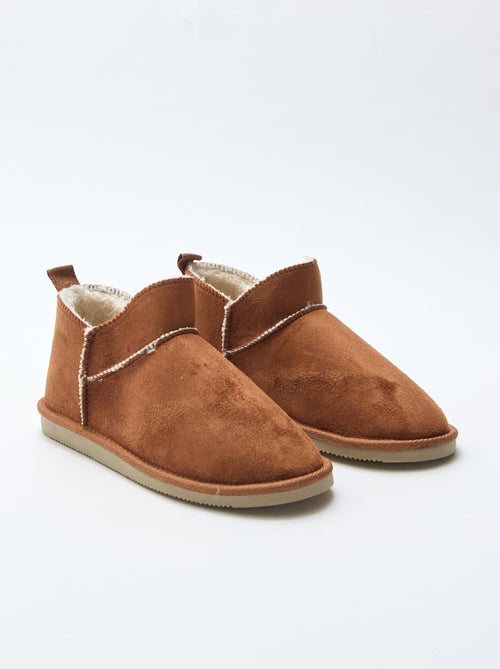 Botins baixos forrados - Kiabi