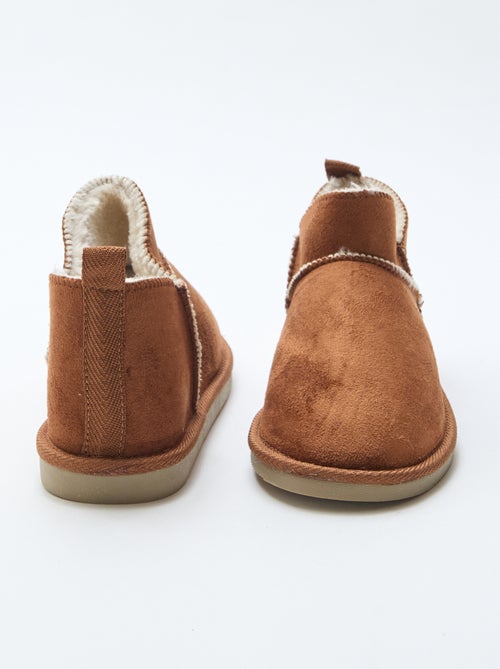 Botins baixos forrados - Kiabi