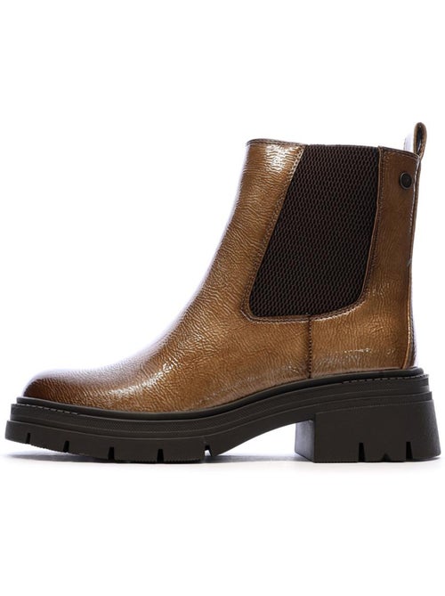 Botins Camel para Mulher Xti 144297 - Kiabi Botins Camel para Mulher Xti 144297 - Kiabi