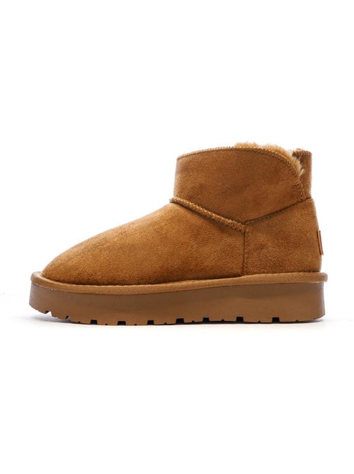 Botins Camel Xti para Mulher e Menina - Kiabi Botins Camel Xti para Mulher e Menina - Kiabi