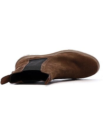 Botins castanhos kaporal delsea para homem