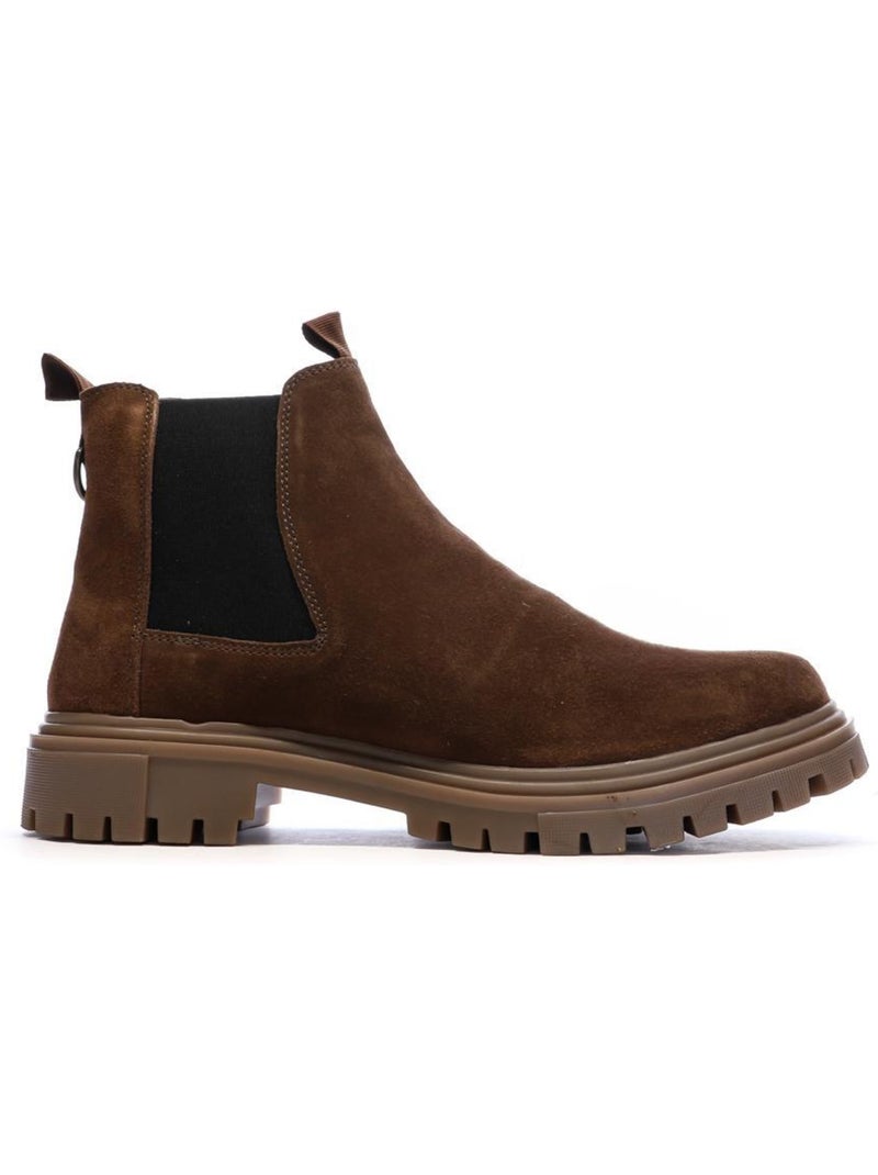 Botins castanhos kaporal delsea para homem Castanho-capuccino - Kiabi