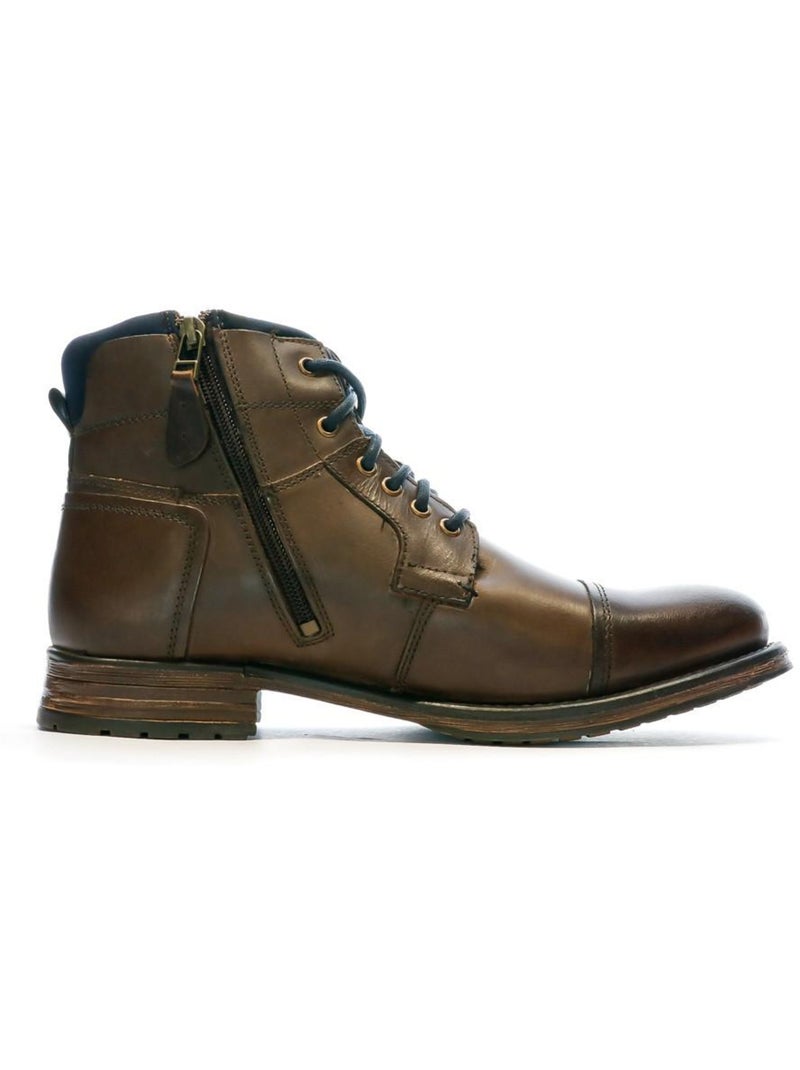Botins Castanhos Kaporal Guilde para Homem Castanho-capuccino - Kiabi