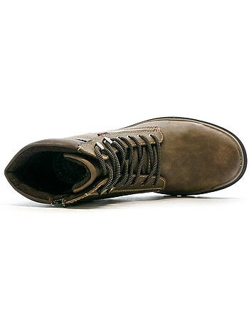 Botins castanhos para homem relife vifrone
