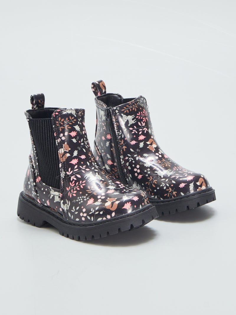 Botins chelsea PRETO - Kiabi