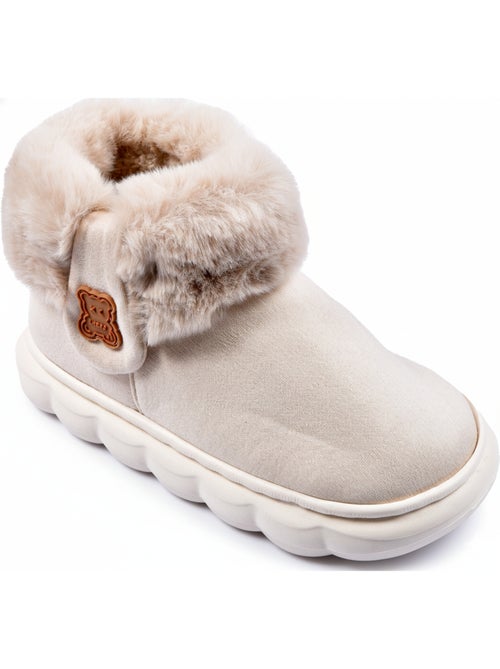 Botins Chinelos Rapariga Quentes e Leves MP9760 - Kiabi Botins Chinelos Rapariga Quentes e Leves MP9760 - Kiabi