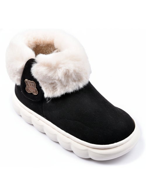 Botins Chinelos Rapariga Quentes e Leves MP9760 - Kiabi Botins Chinelos Rapariga Quentes e Leves MP9760 - Kiabi