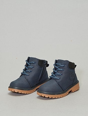 Botins com atacadores estilo trekking - Kiabi