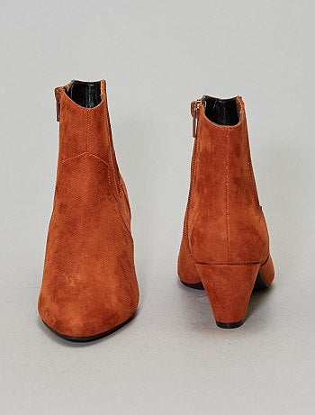 Botins com biqueiras pontiagudas - Kiabi