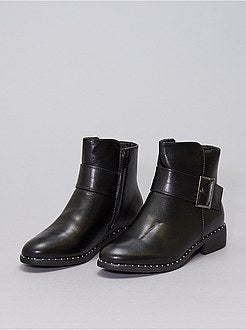 Botins com tachas - Kiabi
