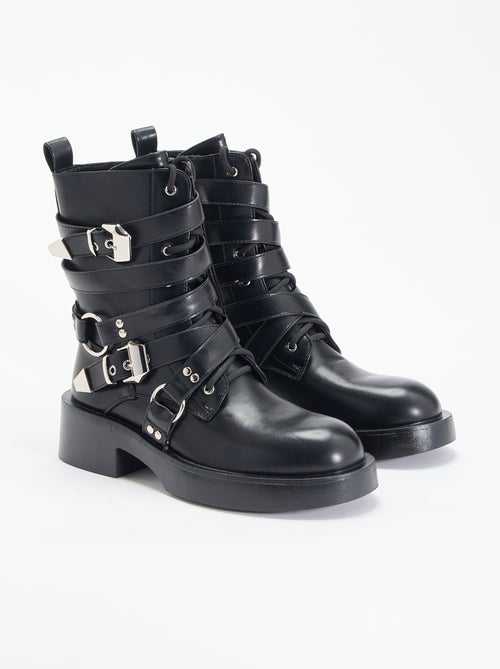 Botins com tiras - Kiabi Botins com tiras - Kiabi