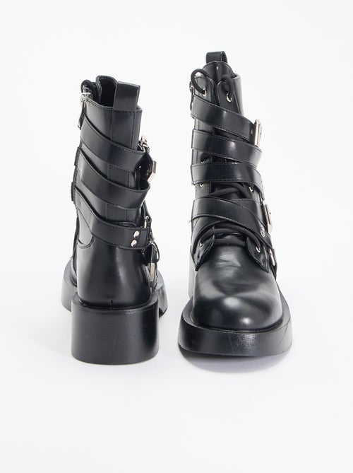 Botins com tiras - Kiabi Botins com tiras - Kiabi